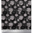 thumbnail image 1 of Soimoi Moss Georgette Fabric Artistic Floral Printed Fabric 1 Yard 42 Inch Wide, 1 of 3