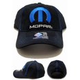 thumbnail image 1 of Checkered Flag Men's Mopar Cap an Adjustable Black Fabric Hat, 1 of 4