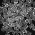 thumbnail image 3 of Raindrops 100Pcs PVC Protective End Caps for Hanger Hooks Transparent Sleeves for Wire Hook Safety, 3 of 7