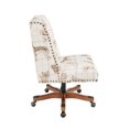 thumbnail image 2 of Linon Draper Chaise de Bureau Rembourrée en Bois pour Chien, Beige, 2 of 16