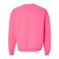 thumbnail image 2 of Gildan Mens Heavy Blend Crewneck Sweatshirt, S, Safety Pink, 2 of 2