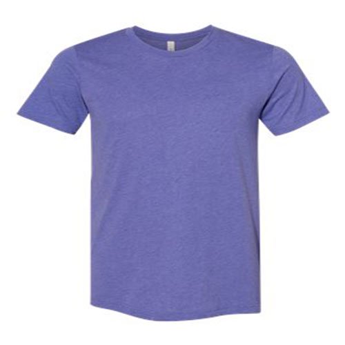 Bella Canvas Mens CVC Jersey Tee, XL, Heather Lapis
