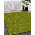 thumbnail image 3 of Ahgly Tapis Rectangulaire Lavable en Machine Intérieur Transitionnel Vert Pistache, 7 Pieds x 10 Pieds, 3 of 7