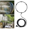 thumbnail image 4 of Xingzhi Outdoor Misting System Fan Cooling Kit 3/4" Connector for Patio Backyard 10cm US, 4 of 9
