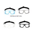 thumbnail image 2 of ziyahi Lunettes pour Hommes Réutilisables Lunettes de Protection Lunettes Ajustables Noir 1 Ensemble, 2 of 6