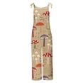 thumbnail image 4 of RKSTN Jumpsuits for Women Boho Floral Printed Summer Sleeveless Backless Fashion Loose Long Pants Rompers, 4 of 5
