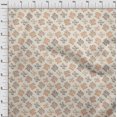 thumbnail image 4 of oneOone Cotton Poplin Light Yellow Fabric Text Sewing Material Print Fabric By The Yard 56 Inch Wide, 4 of 5