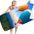 thumbnail image 3 of Daily Violete Microfiber Beach Towel Super Lightweight Colorful Bath Towel Sandproof Beach Blanket Multi-Purpose Towel For Travel Swimming Pool 30x60 Inch, 3 of 4