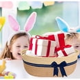 thumbnail image 4 of relayinert Hollow Gift Large Basket Versatile, Paper Gift Ribbon. For Christmas Gift Baskets, Baby Baskets, Party Baskets. 2, 4 of 6