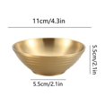 thumbnail image 3 of LSLJS Stainless Steel Bucket Bowl Ramen Bowl Japanese Cold Noodle Bowl Double Insulated Rice Bowl Loudspeaker Bowl Large Noodle Bowl, Stainless Steel Bowl, 3 of 6