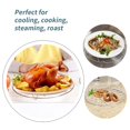 thumbnail image 3 of Lefu 6/7/8/9 inch Air Fryer Accessories Circular Wire Rack Cooling Rack Steam Rack, 3 of 8