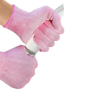 AQITTI 1 Gants coupés par paires 5 Gants de coupe pour la cuisine Gants pour le travail de coupe Gants,Gants de découpe pour la Cuisine,Gant de coupe