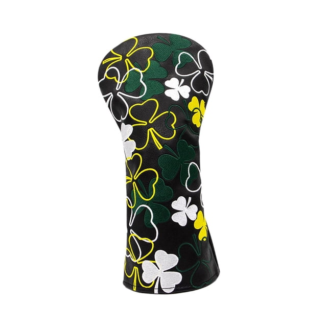 jinwen Golf Club Head Cover Embroidered Patterned Water Resistant with Tags Hybrid Head 1
