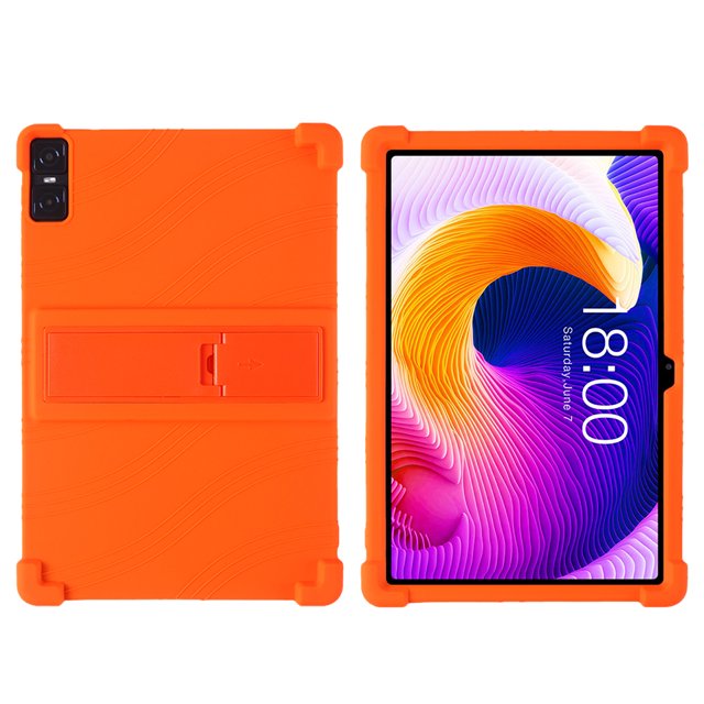 Étui pour Tablette Teclast T45HD Protection Antichoc Support en Silicone Orange Teclast T45HD