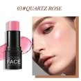 thumbnail image 1 of HOARBOEG Colorful High Gloss Stick Three Dimensional Face Priming Cream Lying Silkworm Pen Powder Blusher Stick Color Makeup Clearance Sale, 1 of 4