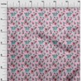 thumbnail image 3 of oneOone Cotton Poplin Twill Light Pink Fabric Florals Sewing Craft Projects Fabric Prints By Yard 56 Inch Wide, 3 of 4