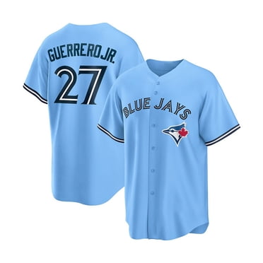 Chandail des Blue Jays Chandail des Blue Jays Guerrero Jr. 27# Chandail de Baseball Brodé