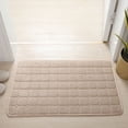 thumbnail image 1 of weibbin Pad Bathroom Shower Rugs - Non-Slip Absorbent Soft Machine Washable Shower Mats for Living Room, Bedroom, Bathroom, Home Decor, 50x80cm, 1 of 5