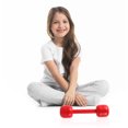 thumbnail image 1 of IFANLANDOR 2pcs Toddler Dumbbells Weights Set Red for Indoor Playtime, 1 of 8