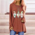 thumbnail image 2 of QIPOPIQ T-Shirts à Manches Longues à Col Rond pour Femmes T-Shirts de la Saint-Patrick Tunique T-Shirt Imprimé Shamrock T-Shirt Vert Chanceux T-Shirts de la Journée St Patricks T-Shirt Col Rond T-Shirts des Fêtes Offres, 2 of 5
