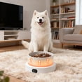 thumbnail image 3 of Large Outdoor Heated Pet Bowl with Thermostatic Control for Winter Water Dish Use, 3 of 4