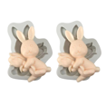 thumbnail image 1 of 2pcs Holiday silicone for Mold DIY chocolate cake baking tool clay drop for Mold, 1 of 11