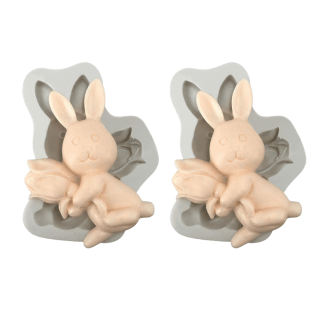 2pcs Holiday silicone for Mold DIY chocolate cake baking tool clay drop for Mold