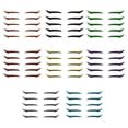 thumbnail image 1 of Amdohai Eyeliner Sticker Double Eyelid Tape Glitter Eyeliner Eyeshadow Sticker Eye Makeup Tool, 1 of 6