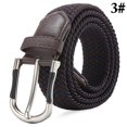thumbnail image 2 of Ceinture de Taille Tissée Élastique Décontractée Simple Ceinture Tressée Ceinture de Robe pour Femmes Hommes, 2 of 10