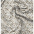 thumbnail image 1 of Soimoi Brown polyester Crepe Fabric Scorpions Insects Decor Fabric Printed Yard 52 Inch Wide, 1 of 6