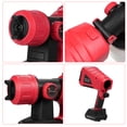 thumbnail image 4 of Mistaha Portable Wireless Rechargeable Electric Paint Sprayer 600W High Pressure Disinfectant Sprayer Red Color US Plug 110V JH09, 4 of 6