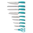 thumbnail image 2 of Hampton Forge Epicure True Aqua Knife Block Set, 15 Piece, 2 of 4