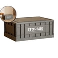 thumbnail image 1 of Dvruxg Storage Bins with Lids, Totes for Storage Stackable Collapsible Storage Bins for Garage, Camping, Outdoor, and Organization with Wheels and Totes, 1 of 5