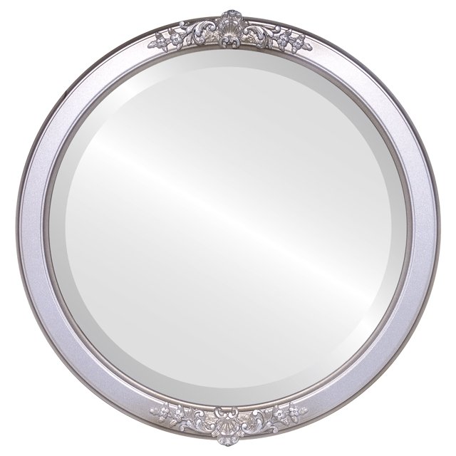 Athena Framed Mirror - Silver Shade