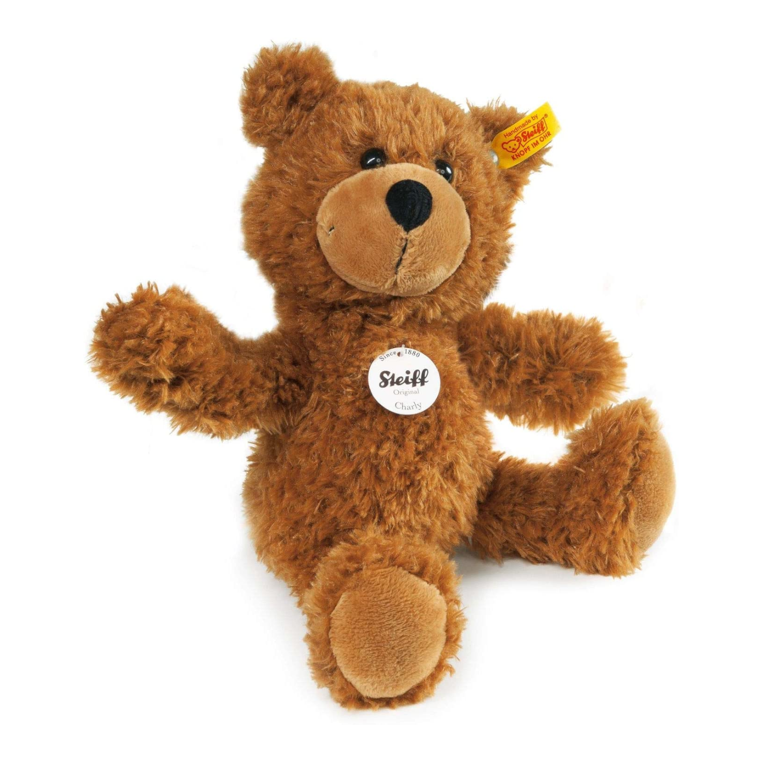 Charly Dangling Teddy Bear, Brown 12"