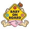 thumbnail image 4 of Autocollants pour Bébé, Panneaux de Sécurité, Bébé 4x4 Pouces, Matériau Imperméable, Brillant et Réfléchissant, 4 of 10