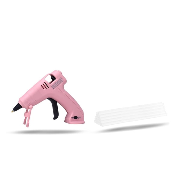 Cordless Hot Melt Glue Gun Child Hand Crafts Home DIY Repair Use 7mm Glue Stick Wireless Glue Gun 3.6V 2000mAh 60 min use time ,Easy Operation