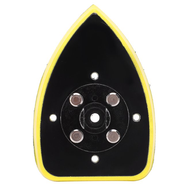 Sanding Pad, Sanding Disc One-piece Molding 70x100mm Triangular Sanding Pad For R Grinding And Polishing