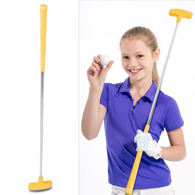 LYUMO 6 Colors 24inch Mini Rubber Head Golf Putters Kids Golf Putter Steel Shaft,Golf Putter, Mini Golf Putter