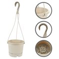 thumbnail image 4 of 5 Pcs Jardinière Suspendue Extérieur Intérieur Pot de Plante Suspendu Panier Pot de Fleurs Suspendu pour Balcon, 4 of 9