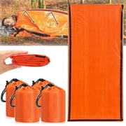 Emergency Sleeping Bag Emergency Survival Sleeping Bag Pocket Size Emergency Sleeping Bag Waterproofs Thermal Bivy Sack For Outdoor