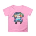thumbnail image 1 of TZEWGL Tees For Child Cartoon Printed Round Neck Short Petal Sleeved Clothing For Infnants size 3-4T, 1 of 4