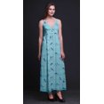 thumbnail image 3 of Bimba Robe Longue d'Été Sans Manches à Imprimé Teinture sur Nœuds Décontractée Maxi de Plage pour Femmes - Petit, 3 of 6