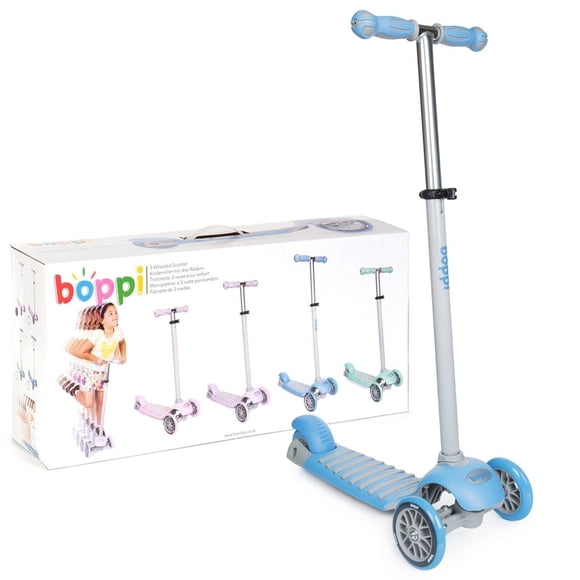Boppi: 3 Wheeled Scooter - Blue