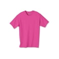 thumbnail image 1 of Hanes Authentic TAGLESS Kid`s Cotton T-Shirt, XS, Wow Pink, 1 of 1