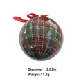 thumbnail image 2 of Suncoda Holiday Ball, Holiday Ball Ornament Tree Ornament, 2.8 Inch Multi-Style Holiday Light Bulb Ornament Holiday Tree Ornament Tree Dress Family Party Holiday Ornament, 2 of 5