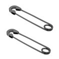 thumbnail image 3 of Stainless Steel Ears Pin Long Ears Ears Gothic Ear Threader Jewelry For Women Men Black, 3 of 8