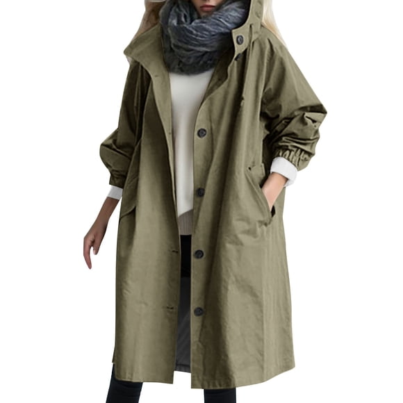Women's Anoraks Loose Comfortable Jacket Women under Puffy Windbreaker Hooded Coat Outwear Elegant plusight Weight Jackets 90s Outfit for Women Windbreaker Stylish Winter Jacket Windbreaker