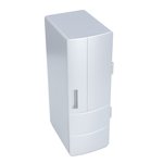 Portable Mini Fridge, USB Fridge Cooler Warmer Efficient Multipurpose Lightweight  for Snacks for Skincare Products