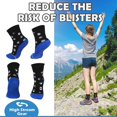 thumbnail image 4 of Chaussettes de Randonnée pour Enfants - Lot de 3, pour Sports, Aventure en Plein Air et Camping, 4 of 7